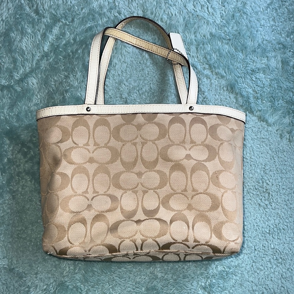 Small coach tote